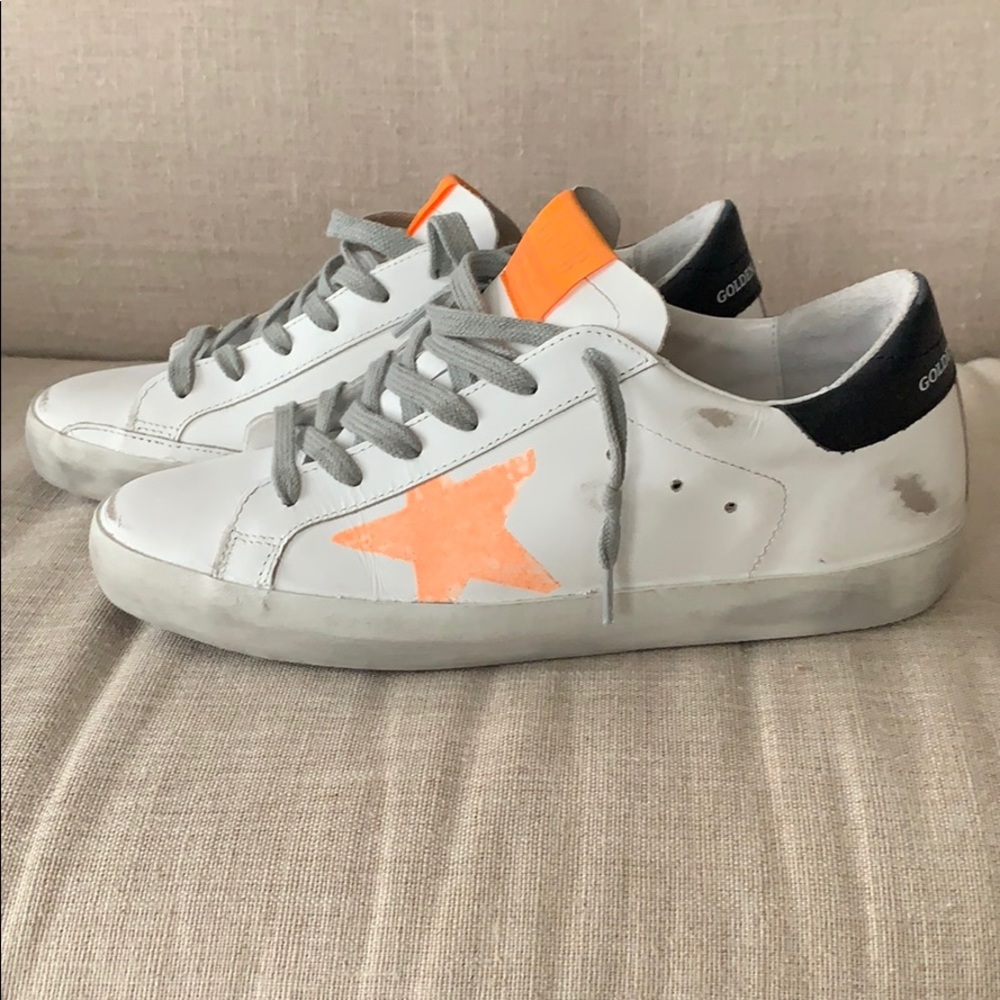 Golden Goose Superstar neon size 38